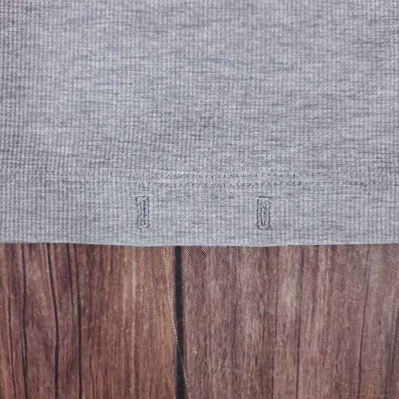 Outerknown Mens Size Small H2OK Tee Long Sleeve Shirt Gray UPF 30+ Performance - Picture 6 of 15